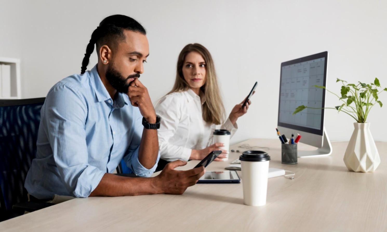 Financial analysis charts and business planning materials
